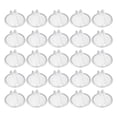 thumbnail image 1 of KAKOWELY 25 Pcs Étiquettes en Plastique pour Supports d'Affichage d'Enseignes de Marchandises dans les Magasins de Détail Pinces pour Enseignes de Détail pour l'Organisation des Étiquettes de Prix et Pinces de Publicité,0,79"X0,79"X0,79 Pouces, 1 of 4