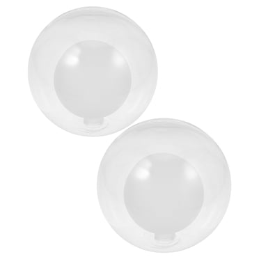 Shisuyan 2pcs G4 Lamp Shade Ball Lamp Shade Ceiling Lamp Glass Shades Glass Sconce Replacement Shades Modern Lamp Shade Lamp Cover for Light Fixtures