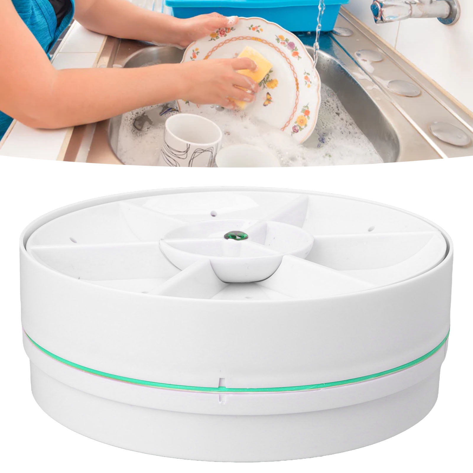 Mini Dishwasher, Portable USB Small Cordless  Dishwasher, Household Kitchen Installation Free Dish Washing Machine Cleaner With Timed Automatic Shutdown For Trip, Apartment