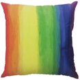 thumbnail image 1 of hometrends Pride Printed Stripes Decorative Pillow, 1 of 1