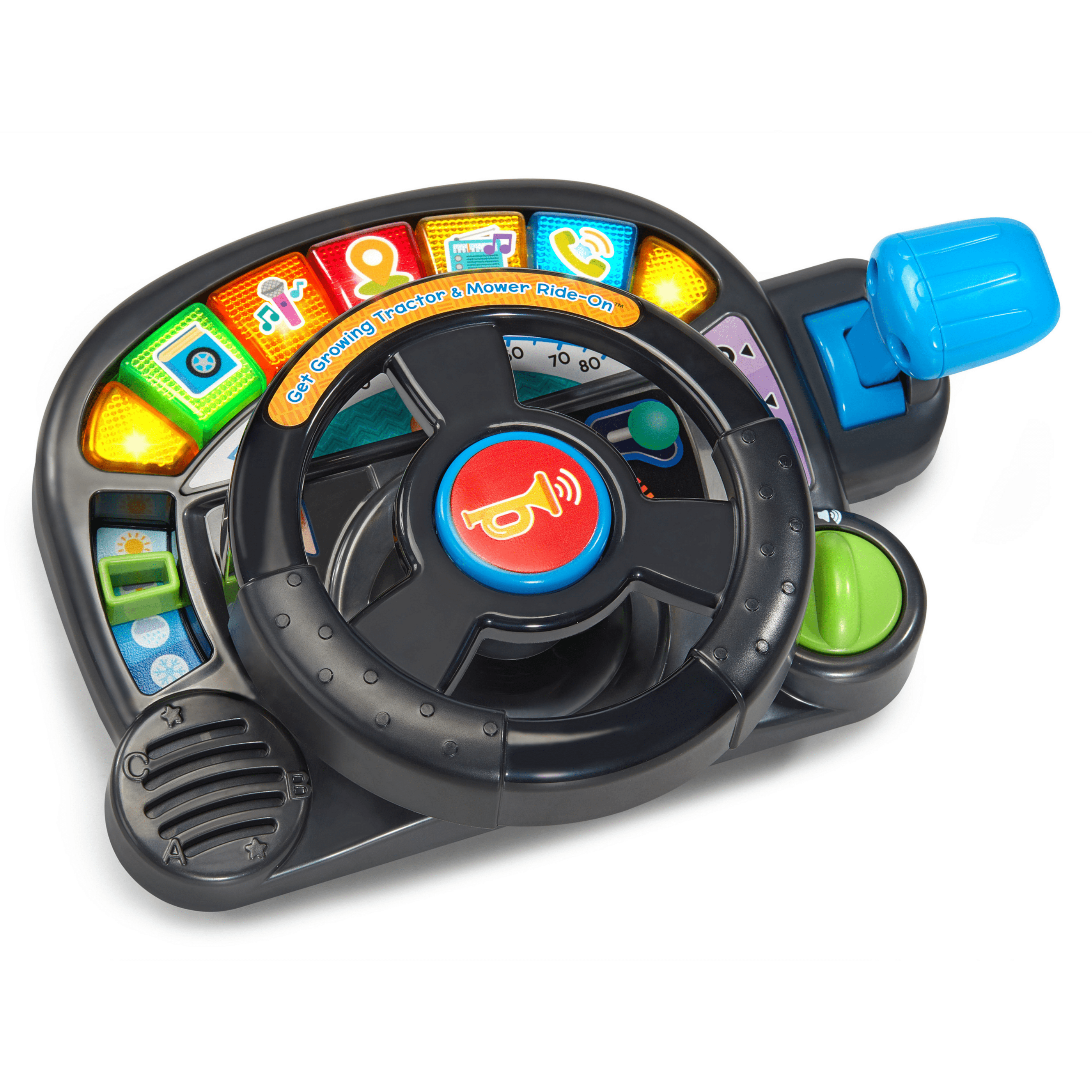 VTech® Super circuit train éducatif + Adam train marchand avec train SmartPoint - Version anglaise, 1.5+ Ans