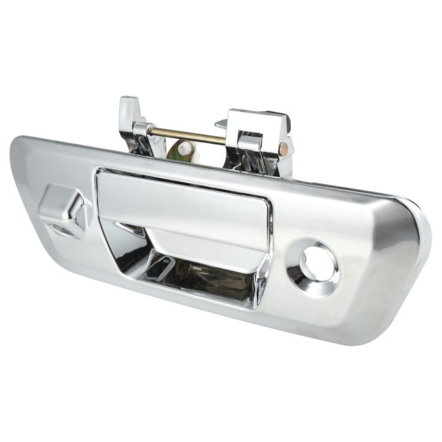 Unique Bargains Silver Tone Car Rear Boot Tail Gate Tailgate Handle Latch 90606-4JG0C Replacement for Navara NP300 D23 2014-2017