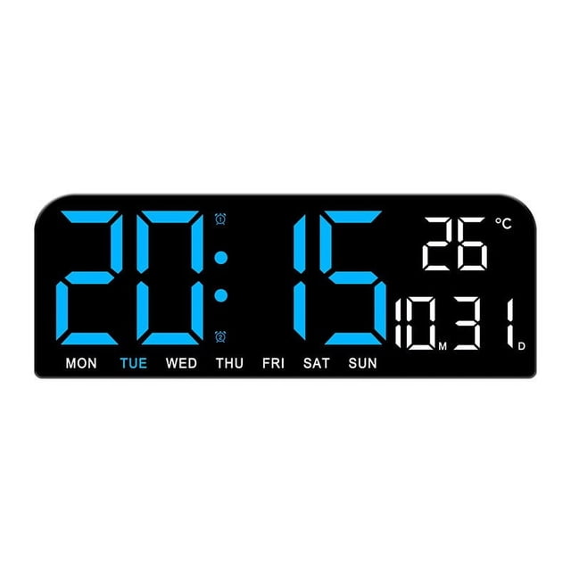 Fridja Liquidation Horloge de Bureau à DEL pour Voyage