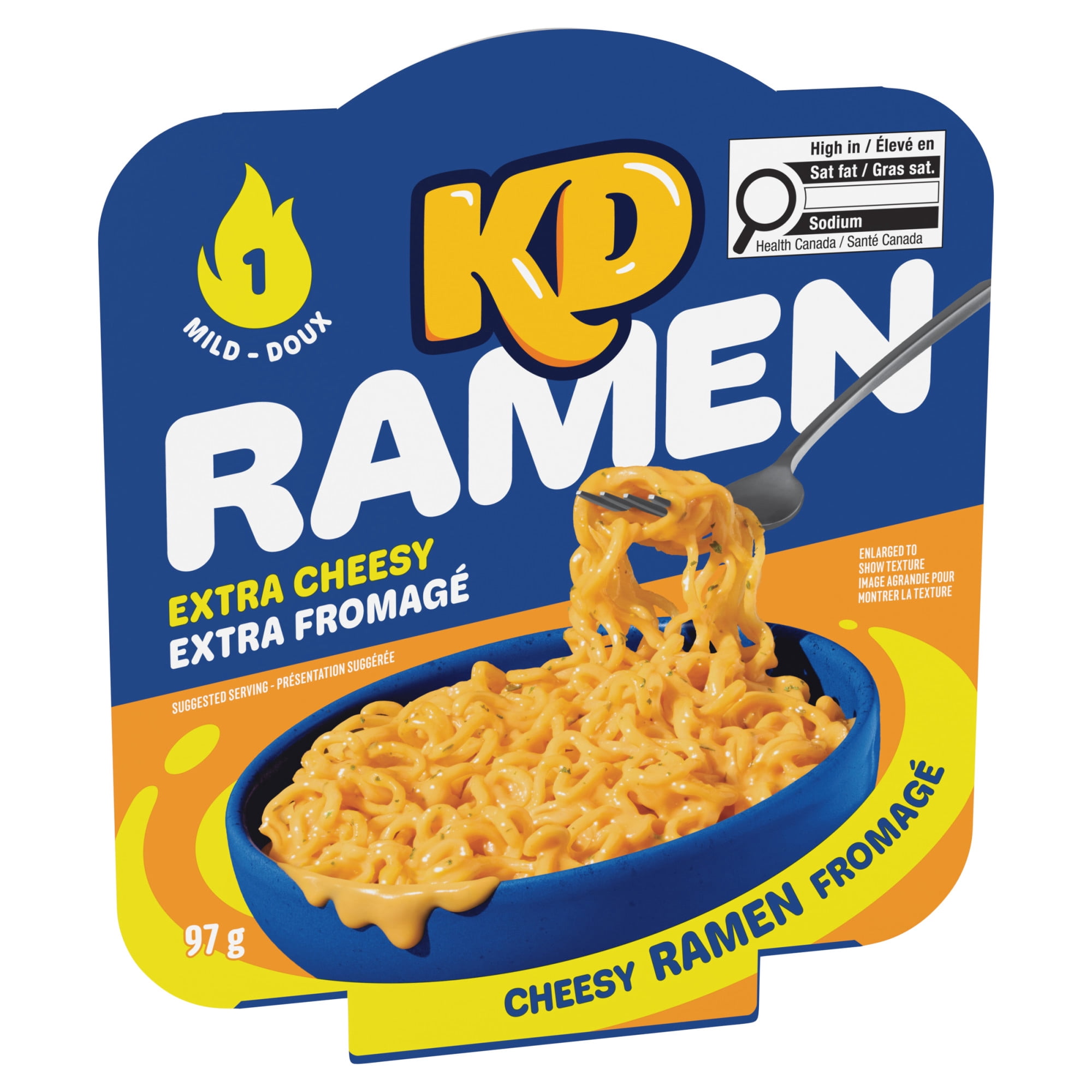 Kd Bol De Ramen Extra Fromagé, 97 G