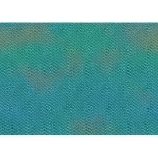Ahgly Company Tapis d'Intérieur Lavables en Machine Rectangle Transitionnel Vert Cyan Foncé, 8' x 10'