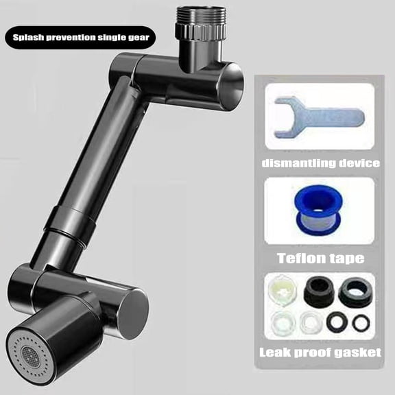 PEONAVET Stopcock Stopcock Robinet Rotatif à 1440 Degrés Rallonge de Robinet Buse à Bras Mécanique