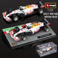 thumbnail image 2 of Burago Couverture Rigide Acrylique 1:43 2021 RB16B Turquie #11 Perez #33 Verstappen F1, 2 of 5