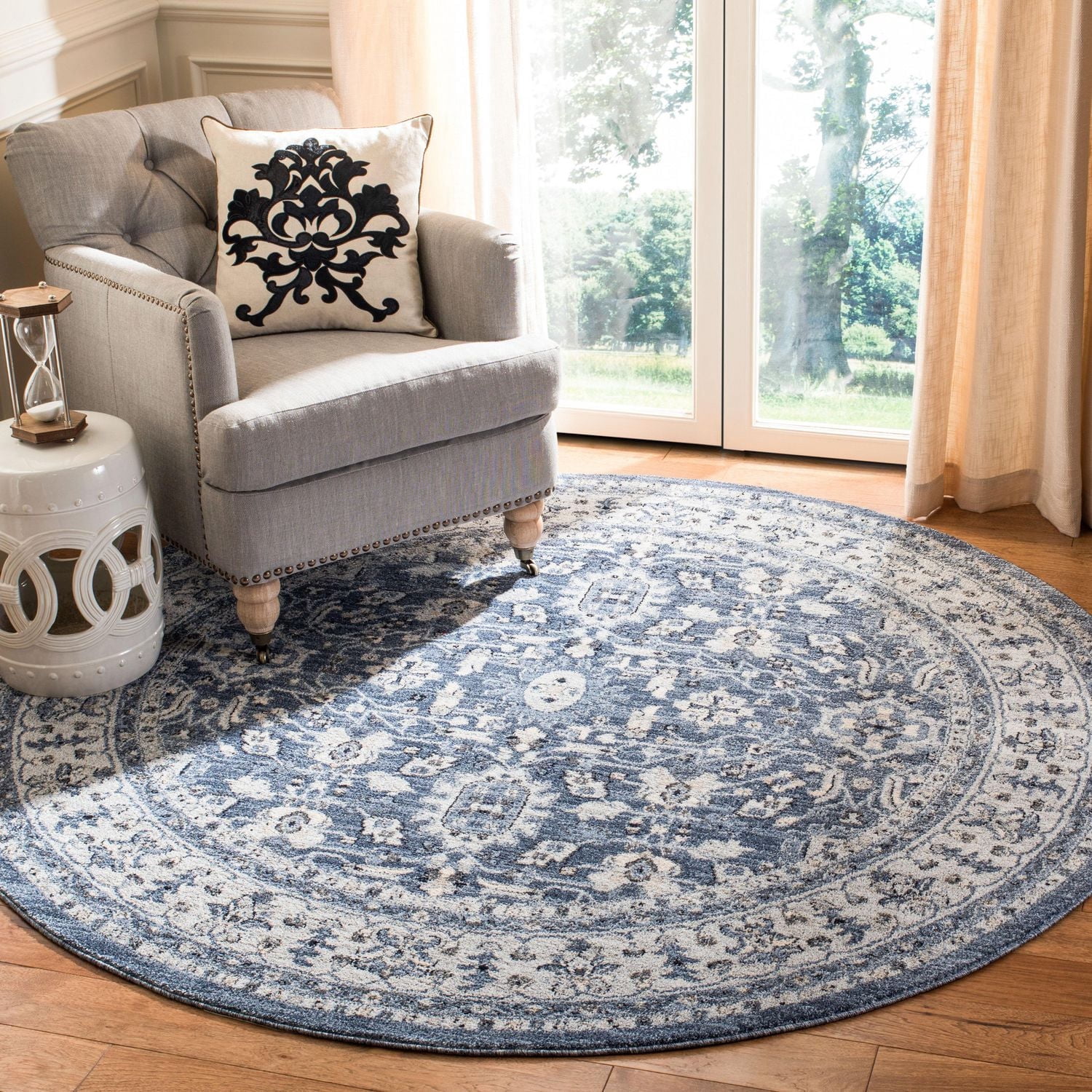SAFAVIEH Charleston Cheshunt Tapis Floral Extérieur
