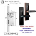 thumbnail image 2 of Electronic Lock Bluetooth Smart Door Lock Fingerprint Lock Password IC Card Key For Smart Home ,Integrated Smart Home, 2 of 5