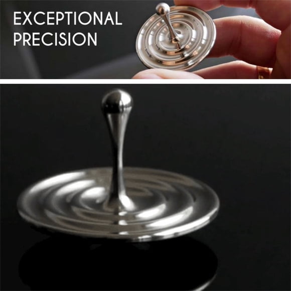 TopLLC Educational Toddler Toys Interactive Kids Toys Spinning Top Rotating Magnetic Decoration Desktop Droplets Spiner Toys Gifts Baby Toys for Age 3+
