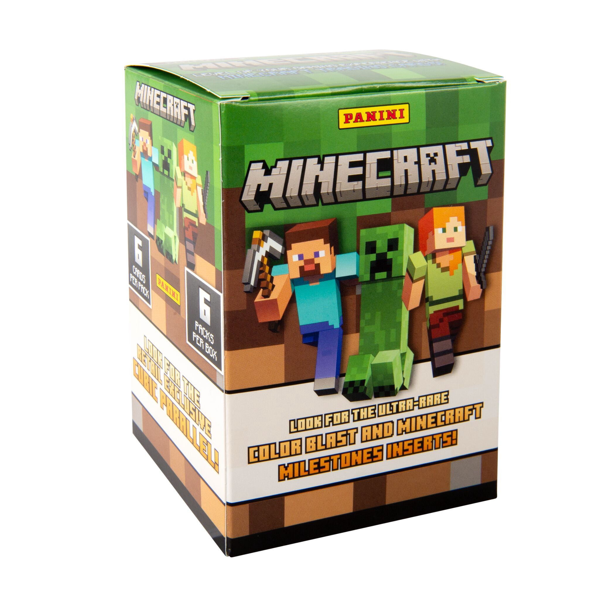 Pack De Démarrage PANINI Minecraft – 24 Cartes + Classeur De Rangement, Collection De Cartes à Collectionner Pour Fans