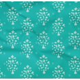 thumbnail image 4 of oneOone Organic Cotton Poplin Twill Fabric Floral Block Printed Craft Fabric BTY 42 Inch Wide, 4 of 4
