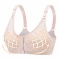 thumbnail image 1 of LSLJS Ladies Traceless Comfortable No Steel Ring Breathable Gathering Bra Woman Underwear, 1 of 3