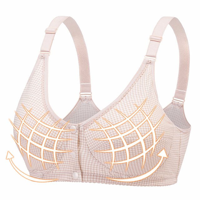 LSLJS Ladies Traceless Comfortable No Steel Ring Breathable Gathering Bra Woman Underwear