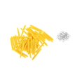 thumbnail image 2 of 50x Dart Shafts 2BA Darts Accessories with rod stems Protection Rings 45mm Yellow, 2 of 9