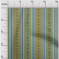 thumbnail image 1 of oneOone Tissu Jersey en Viscose à Rayures Imprimé Ikat Tissu BTY 60 Pouces de Large, 1 of 1