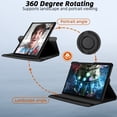 thumbnail image 4 of [PST] Samsung Tab A11+ Plus / A9+ Plus 11" SM-X210 SM-X230 Tablet Case, 360 Degree Rotating PU Leather Stand Smart Case Cover, 4 of 5