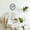 B, variant on WMQPNNS New Trending Style Wall Clock for Living Room Bedroom 24 Hour Display Modern Density Board Hanging Clock with Design Todays Deals Clearance Sale