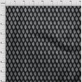 thumbnail image 3 of oneOone Cotton Silk Black Fabric Geometric Line Ikat Craft Projects Decor Fabric Printed By The Yard 42 Inch Wide, 3 of 4