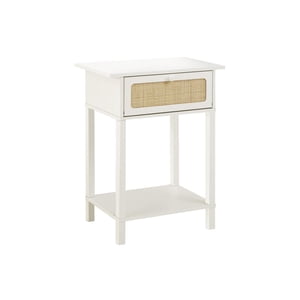 Monarch Specialties Tableau d'entrée, 2 Niveau, End, Table de chevet, Table latérale, Tiroir de rangement, Chambre à coucher, Salon, Stratifié naturel, Transitionnel