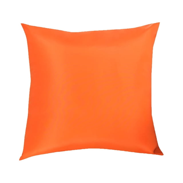 VogueV Housse d'Oreiller d'Extérieur Imperméable - Protège-Coussin Toutes Saisons Orange