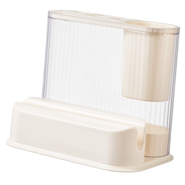 Kitchen Counter Knife Block,Multifunctional Knife Holder Plastic Cutting Board Holder Rack Cutting Boards Knife Organizer Top of the Line