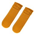 thumbnail image 2 of Women Winter Solid Thick Warm Socks Cozy Crew Socks, 2 of 4