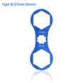 thumbnail image 3 of bedienty Outils de Réparation de Vélo Clé de Fourche avant Alliage d'Aluminium Réparation Retrait Clé Destinée à SUNTOUR XCM/XCR/XCT/RST B Bleu (27mm-28mm) 1Ensemble, 3 of 6