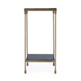 thumbnail image 3 of Butler Specialty Company Larkin Marble & Iron Side Table - Green Marble, 3 of 6