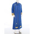 thumbnail image 3 of iiniim Homme Moine Médiéval Renaissance Prêtre Longue Robe Église Culte Halloween Fête Cosplay Costume Bleu Royal TG, 3 of 7
