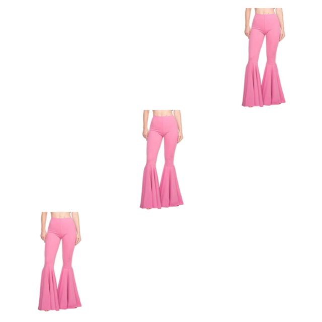 VONKY Stretchy Pants Wide Application Multiple Sizes Available Breathable pink XL 3Set