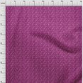 thumbnail image 4 of oneOone Velvet Dark Magenta Fabric Animal Craft Projects Decor Fabric Printed By The Yard 58 Inch Wide, 4 of 5
