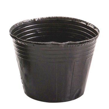 Coofit 100PCS Plant Nursery Pot Plastic Round Garden Nursery Pot Plant Seeding Pot
