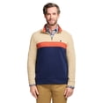 thumbnail image 1 of Izod Ls Perfrmnce Fleece Colorblock¼ Zip, 1 of 5