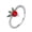 Multicolore 5, variante sur mtvxesu Bagues Femmes Mode Mignon Fruit Pendentif Doigt Vente