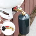 thumbnail image 2 of Riforla Pergakoff Propane Refuel Adapter with Plug and Gauge Fill 1 Lb Bottles From 20 Lb Tank 90 ° Elbow Design Easy to Use Air Tools, 2 of 9
