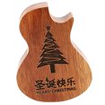 thumbnail image 1 of Guitar Shaped Guitar Pick Case Wooden Guitar Pick Box Guitar Pick Storage Holder, 1 of 9