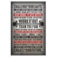 thumbnail image 1 of Challenge Your Limits Wall Poster, 14.725" x 22.375", 1 of 4