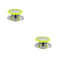 thumbnail image 3 of kurtrusly Stainless Steel Anti-scald Pot Cover Knob Replacement Household Kitchen Pan Lid Handle Upgrade Modified Accessories Green Large 2Set, 3 of 6