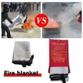 thumbnail image 3 of Grande Couverture d'Urgence contre l'Incendie à Dégagement Rapide en Étui Version Anglaise G6K4, 3 of 9