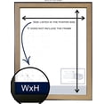 thumbnail image 4 of (1) Cadre Photo Blanc 24x30 / Moulure Satin Blanche 1,25 Pouces / par Picture Frame Factory Outlet, 4 of 4