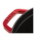 thumbnail image 4 of STAUB La Cocotte 6.75 L Cast Iron Round Cocotte, Cherry, 4 of 11