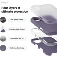 thumbnail image 5 of KOMI Compatible with iPhone 16 Pro Max Case, Premium Liquid Silicone Case, Full Body Protective Cover, Shockproof, Slim Phone Case, Anti-Scratch Soft Microfiber Lining, 6.9 inch Deep Lavender, 5 of 5