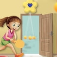 thumbnail image 4 of Children's Hanging Table Tennis Trainer Exercise Pong Paddles Equipment Self Training Yellow 1 Paddle, 4 of 8