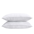 thumbnail image 2 of Hotel Comfort 2 Pack Pillows - 300 Thread Count 100% Egyptian Cotton Cover - Queen, 2 of 4