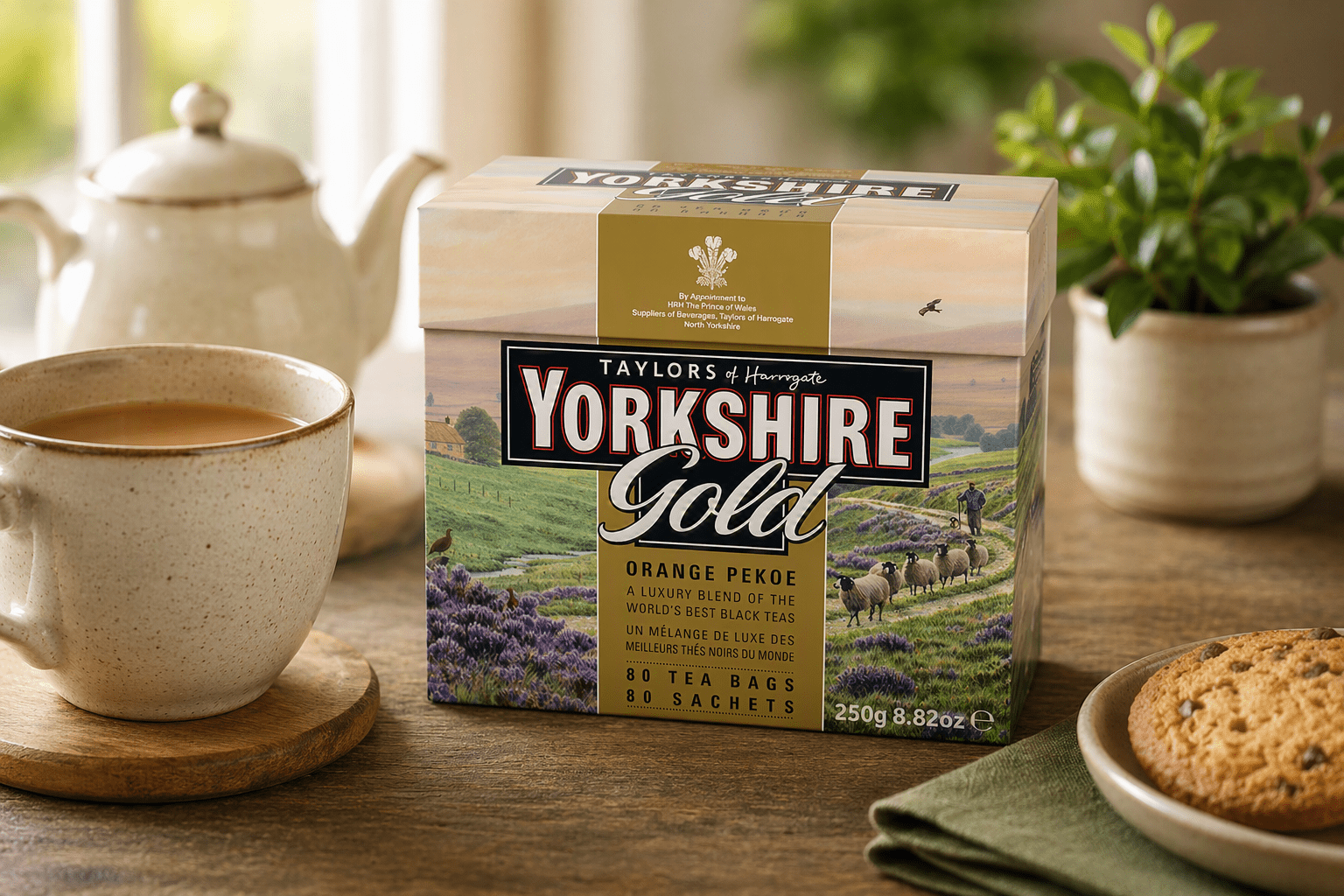 Yorkshire Black Tea Gold 80 Bags - Walmart.ca
