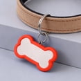 thumbnail image 3 of Fokuz Stainless Steel Engraved Glitter Bone Shape ID Double Custom Text Lightweight Cat Name, 3 of 4