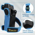 thumbnail image 3 of serony 6 Pcs/kit Genouillère Portable Sangle Réglable Coudières Cyclisme Patinage à Roulettes Protection Taille Protecteur Bleu G, 3 of 6