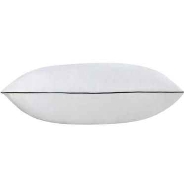 Insert d'Oreiller de Lit Premium 48 x 74 cm, Rembourrage en Fibre de Polyester Doux et Soutenant avec Housse Respirante en Mélange de Coton, Oreiller Format Standard pour Dormir, Canapé, Usage Hôtel