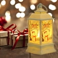 thumbnail image 1 of Birdeem Christmas Tree Decorations, Lighted Christmas Decor Battery Include Clear Led Lights Hanging Lantern Christmas Tree Pendant Novel Props Light for Xmas Party Home Candlestick Decor Lights, 1 of 6